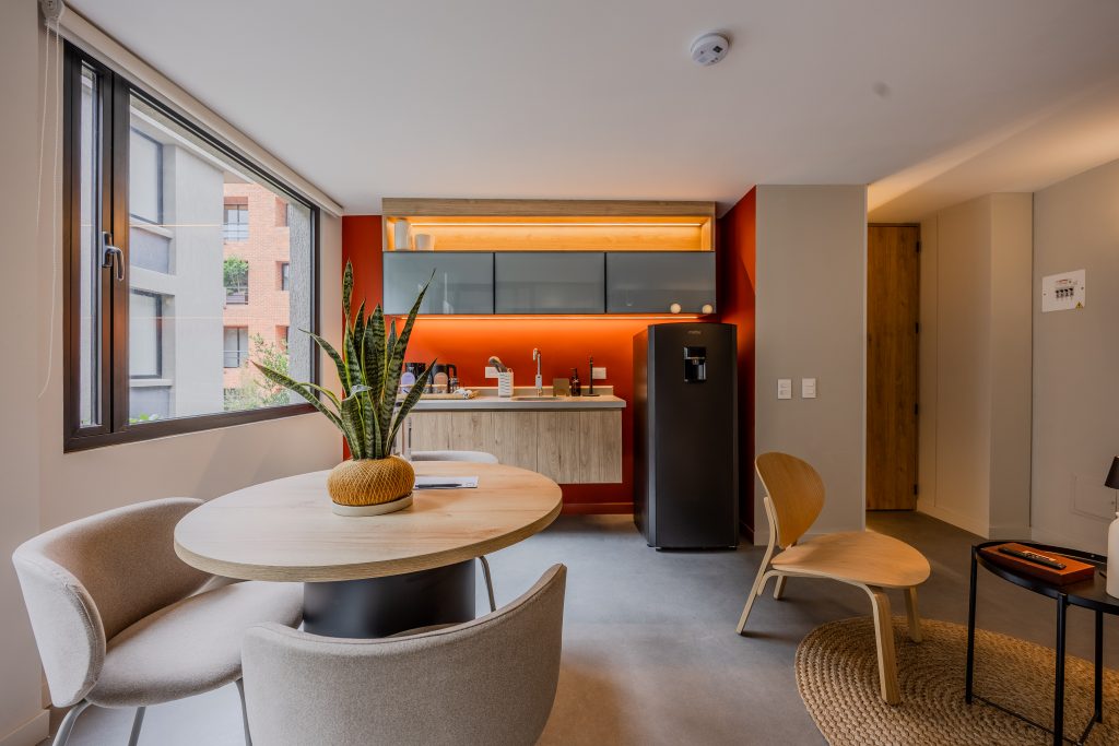 Cozy 1BR Retreat with Terrace at Bogota